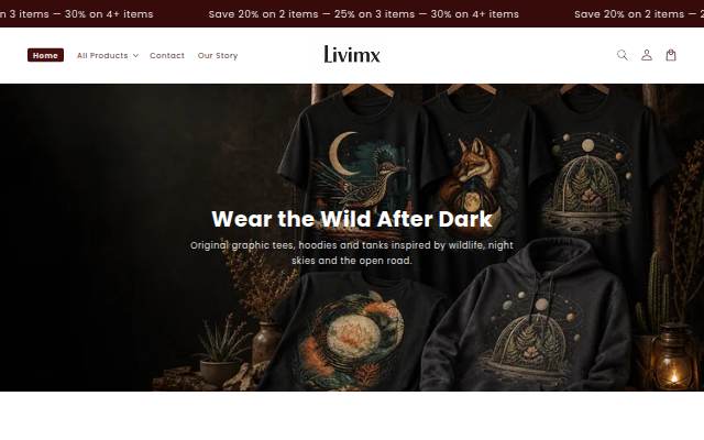 Livimx storefront