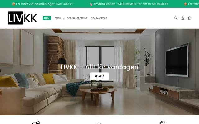 LIVKK storefront