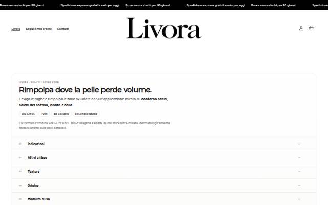 Livora storefront