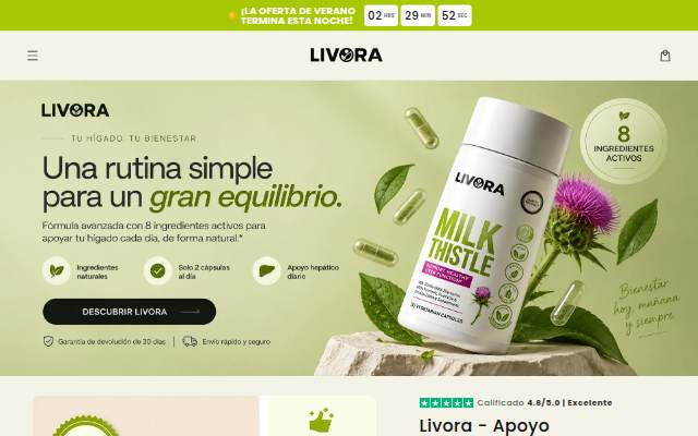 LIVORA storefront