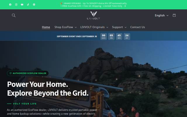 Escaparate de Livvoltpower