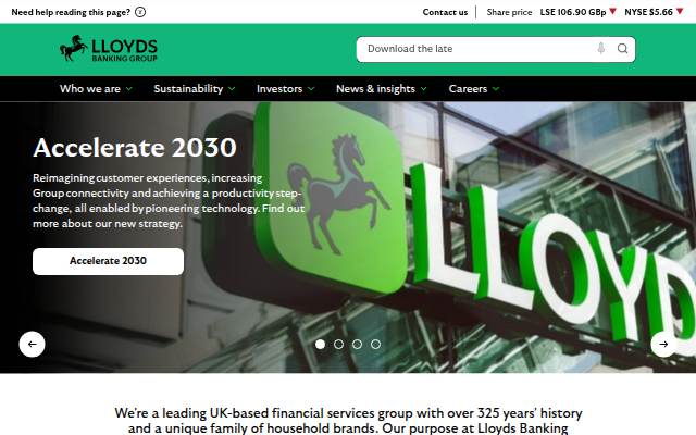 Montra da Lloyds Banking Group