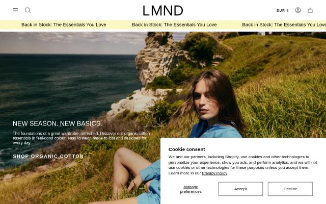 LMND storefront
