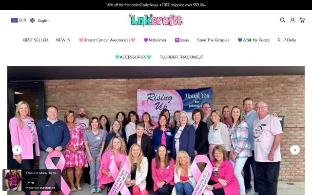 Lnkcraftt storefront