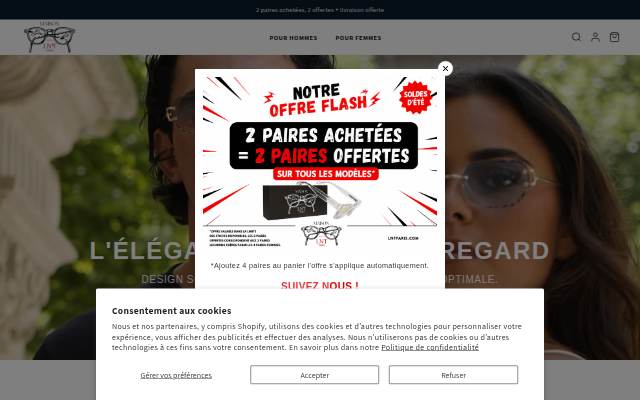 LNT Paris storefront
