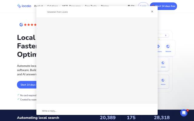 Localo: Local SEO Tools for Faster Local Search Optimization storefront