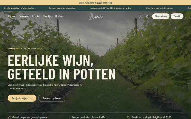 Startseite von Loewi