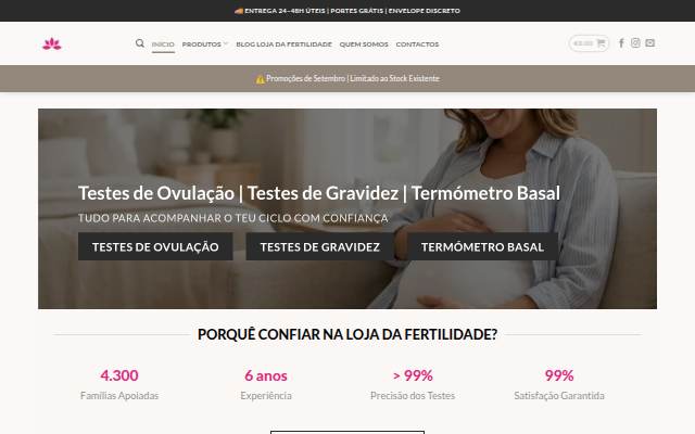 Montra da Loja da Fertilidade