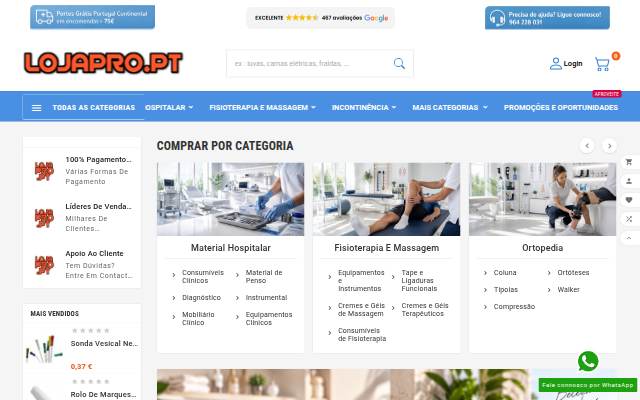 LOJAPRO storefront