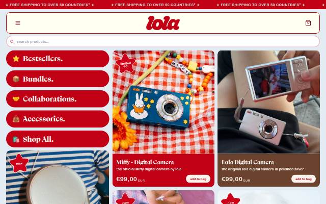 Lola storefront