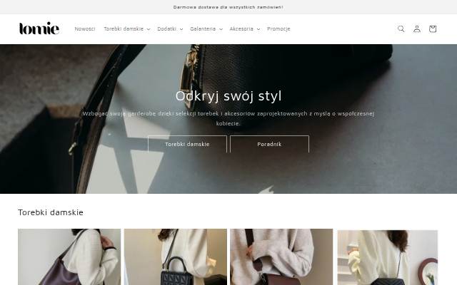 Startseite von lomie.pl