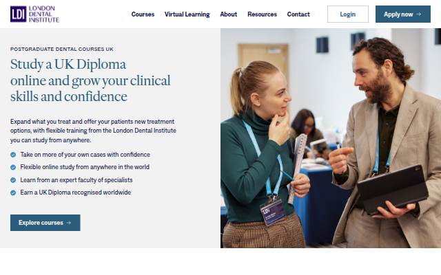 London Dental Institute | Virtual Learning Environment storefront