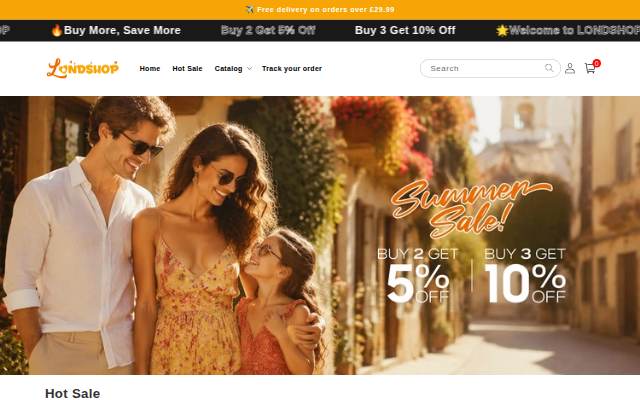 londshop storefront