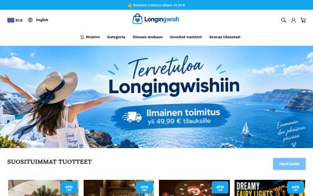 Escaparate de Longingwish