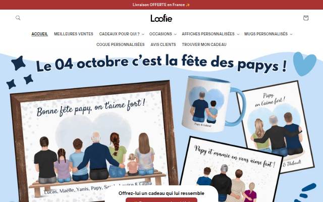 Loofie storefront