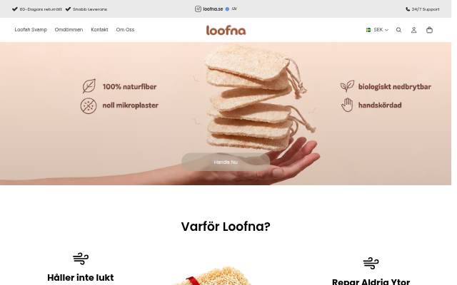Loofna storefront