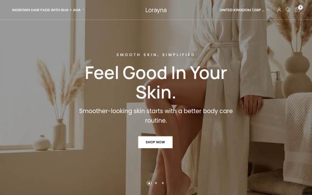 Lorayna storefront