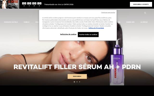 L'Oréal Paris storefront