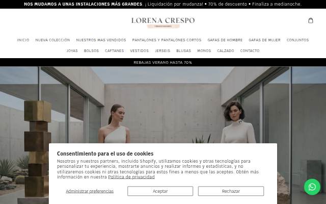 Lorena Crespo storefront