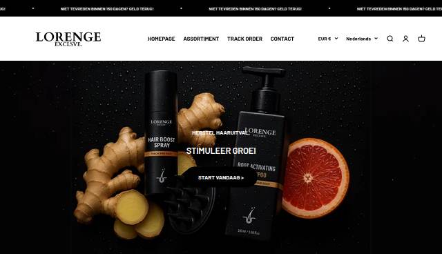 Lorenge Exclsve. storefront