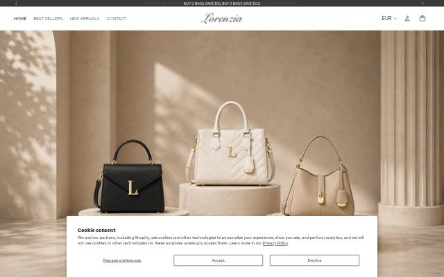 Startseite von Lorenzia