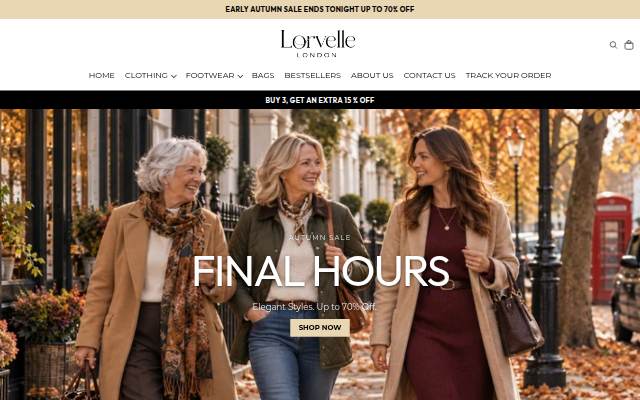 Lorvelle London storefront