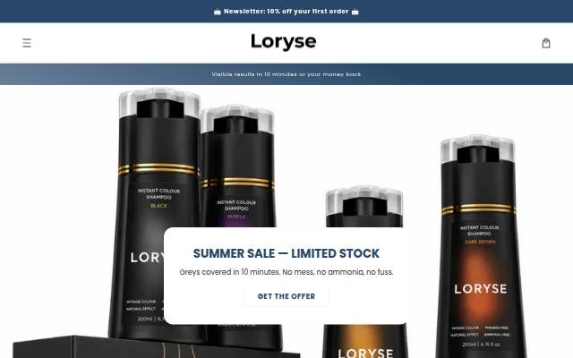 Loryse storefront