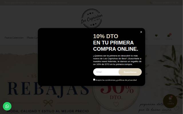 Los Caprichos de Bea storefront