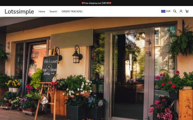 Lotssimple storefront