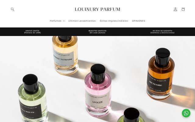 LOUIXURYPARFUM storefront