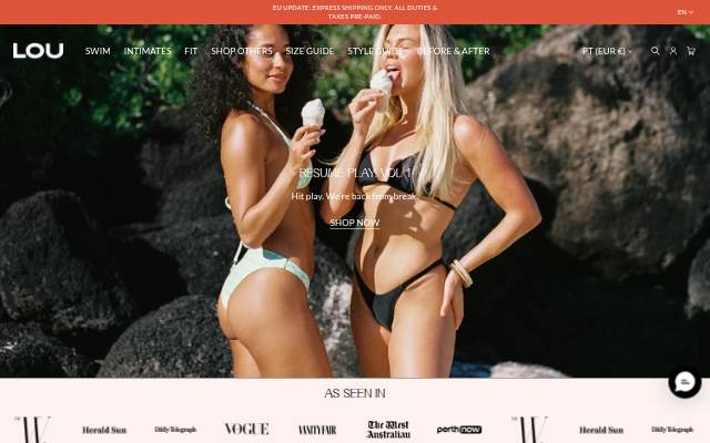 Montra da LOU Swim