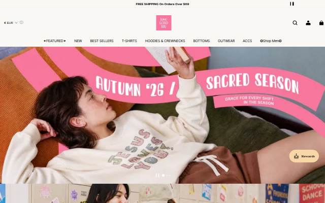 LOVELLX storefront