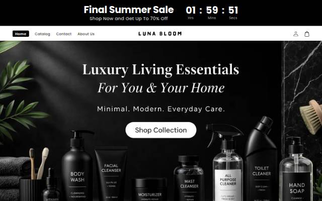 LUNA BLOOM storefront