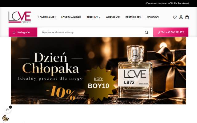 Escaparate de Love Perfumy