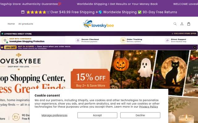 loveskybee storefront