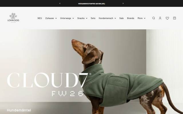 LOVIN'DOG storefront
