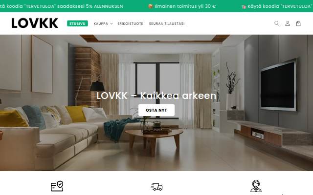 LOVKK storefront