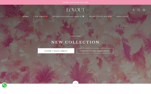 Lovout Store storefront