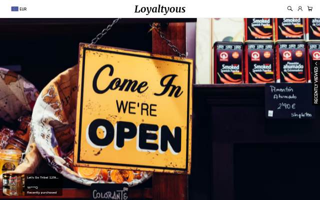 Loyaltyous storefront