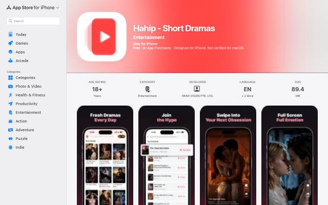 HAHIP storefront
