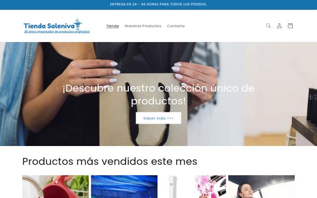 Soleniva storefront