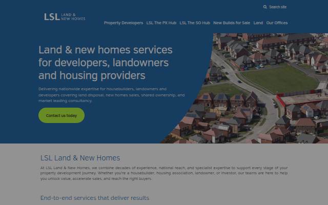 LSL Land &amp; New Homes storefront
