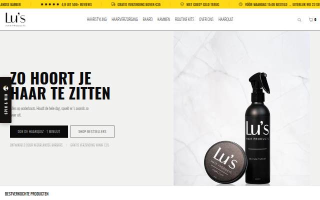 Lu's storefront