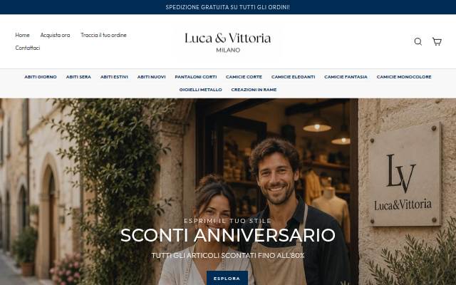 Luca&amp;Vittoria storefront