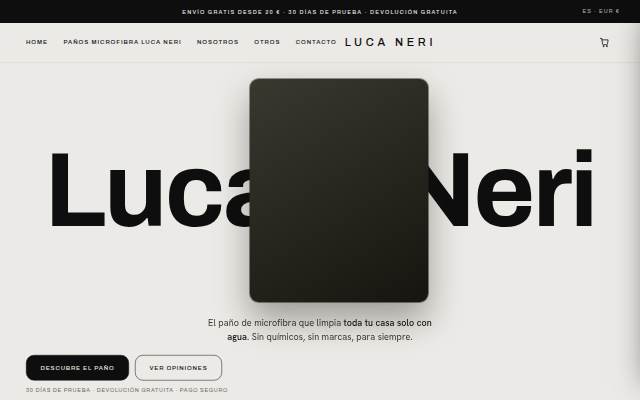 Luca Neri storefront