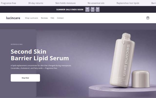 lucincare storefront