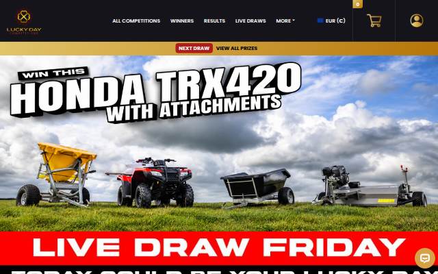 Lucky Day Competitions storefront