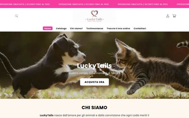 LuckyTails storefront