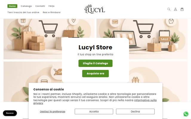 LUCYL storefront