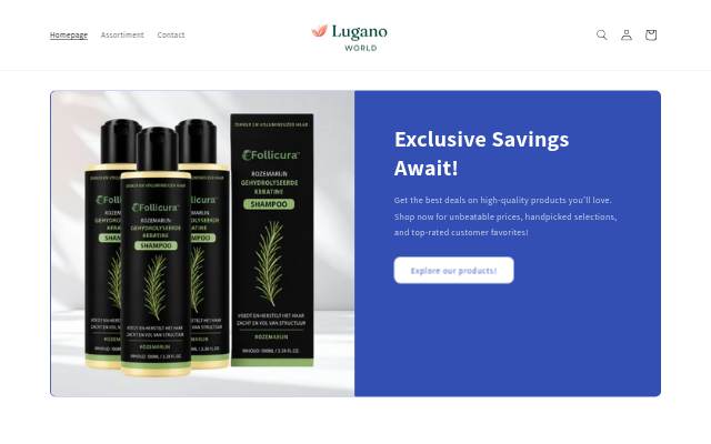 Luganoworld storefront
